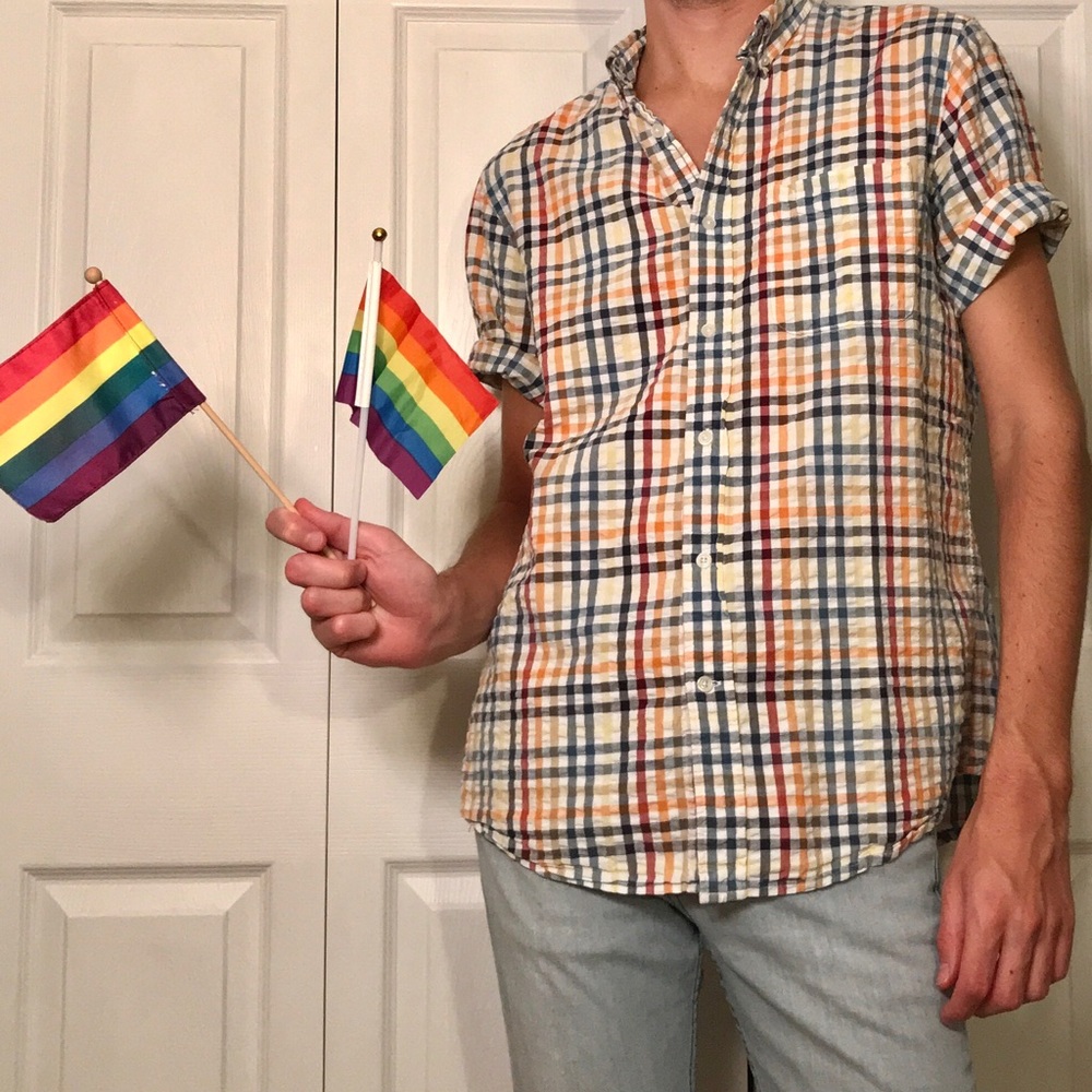 Dockers Gingham Button-Up